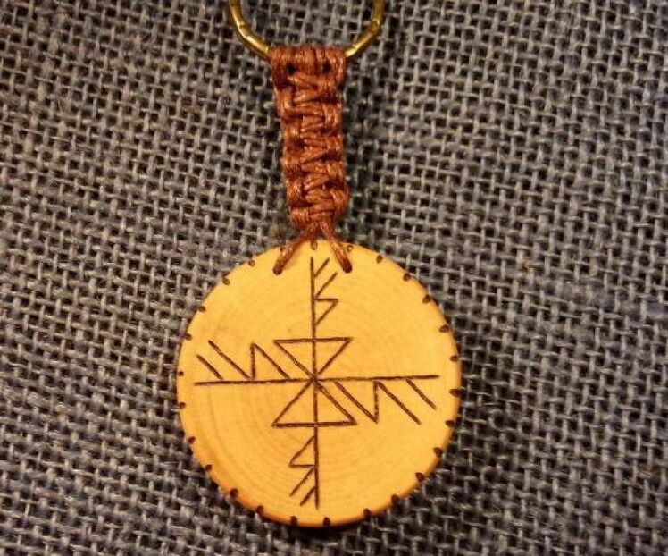 muíño de amuletos de runas