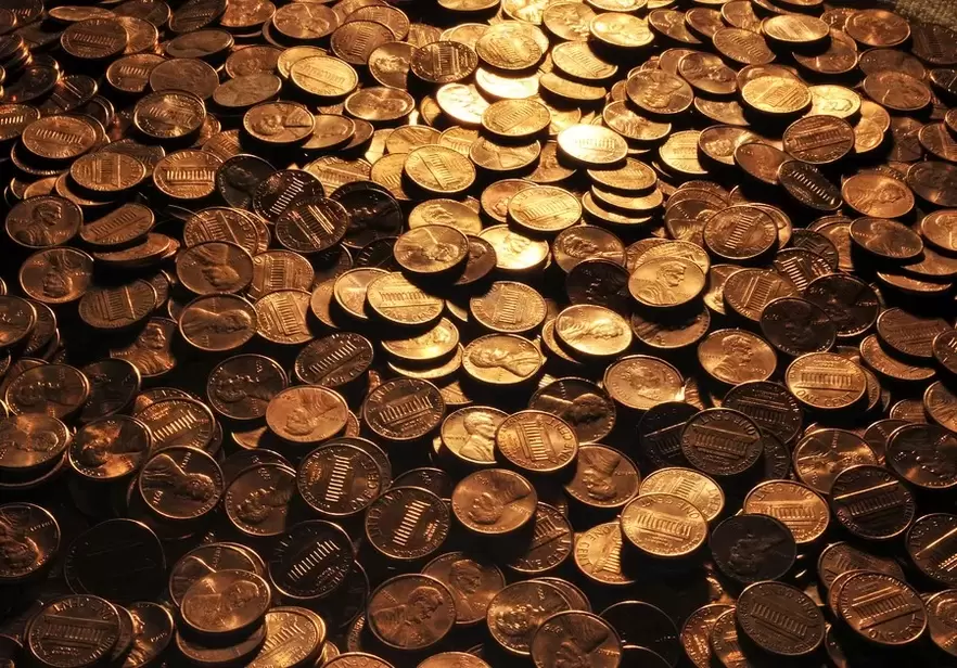 amuleto de boa sorte - moedas